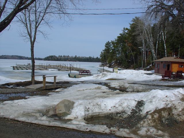 Melting at the Marina